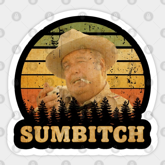 Yew Sumbitch Sticker by Hirasaki Store